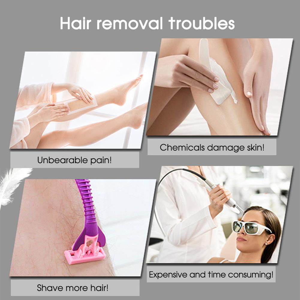 Laser Hair Remover with Fee Razor and Goggles