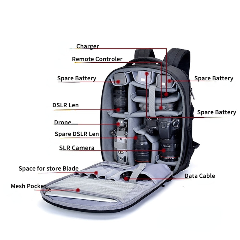 CADeN DSLR SLR Anti-shock Bag