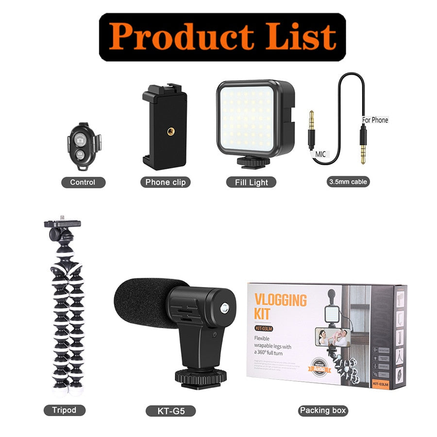 Tripod Vlogging Kit