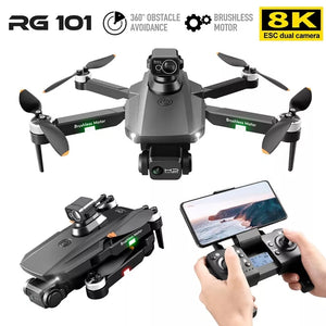RG101 GPS Drone 8K Pro Dual HD Cam
