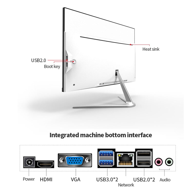 Ultra-thin all-in-one i5 PC