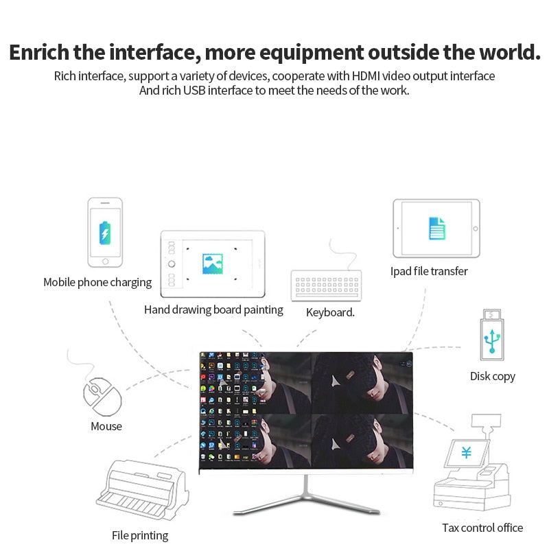 Ultra-thin all-in-one i5 PC