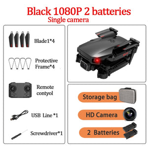 Mini RC Drone 4K HD Dual Camera