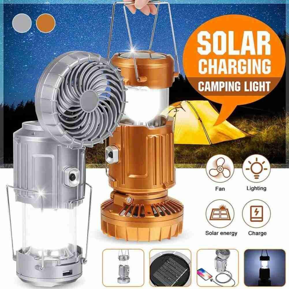 Ecom® LED Solar Camping Lantern