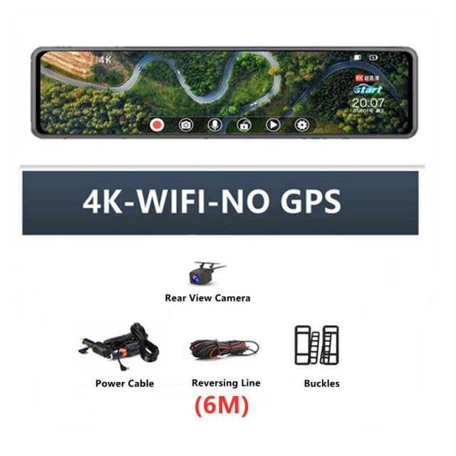 12 Inch Dash Cam