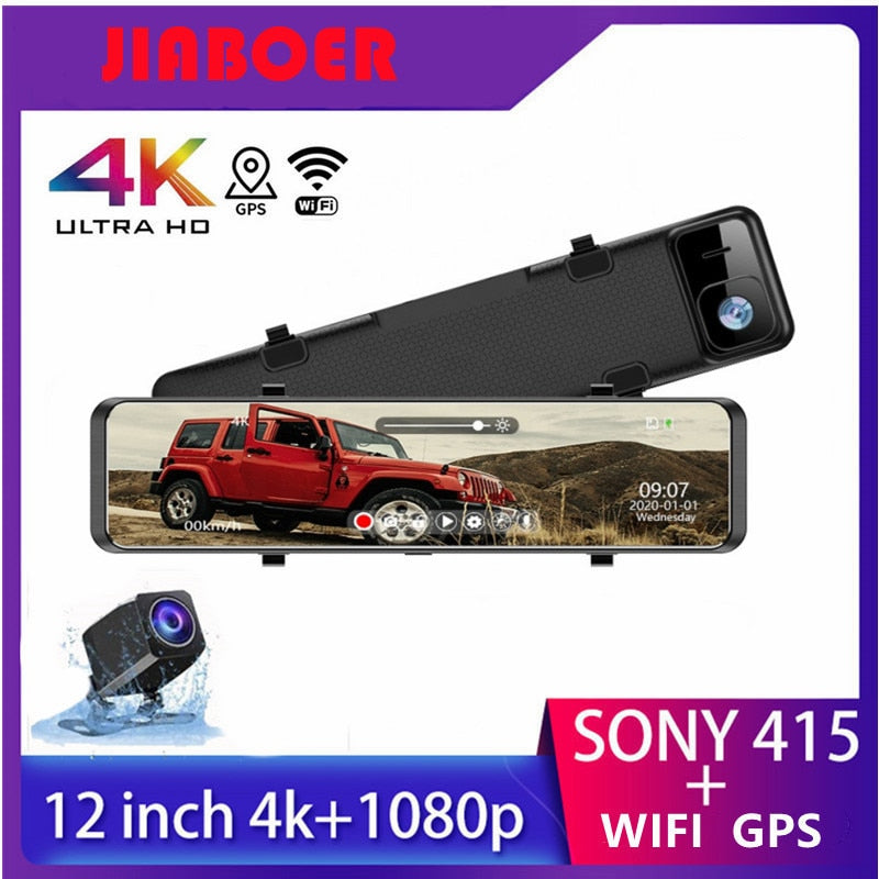 12 Inch Dash Cam