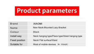 Lazy Neck Phone Holder