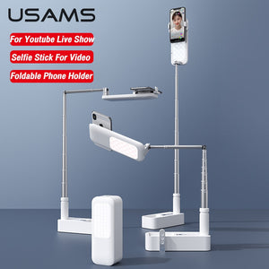 Retractable LED Phone Holder