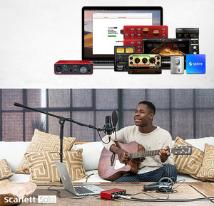Scarlett Solo 3rd Gen amplifier
