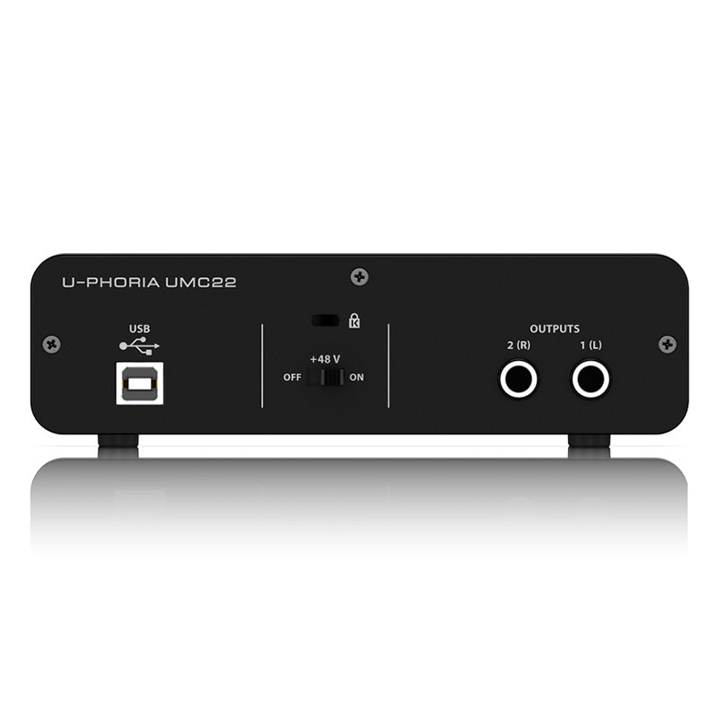 BEHRINGER umc22 audio Amplifier