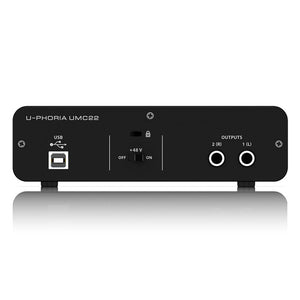 BEHRINGER umc22 audio Amplifier
