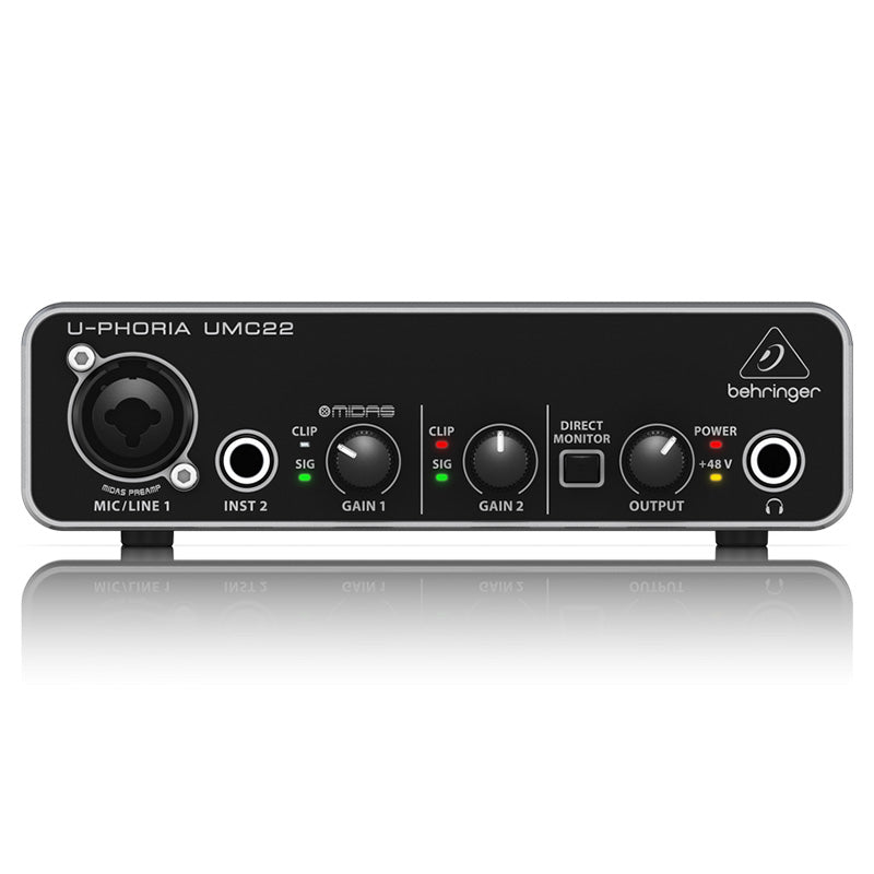BEHRINGER umc22 audio Amplifier